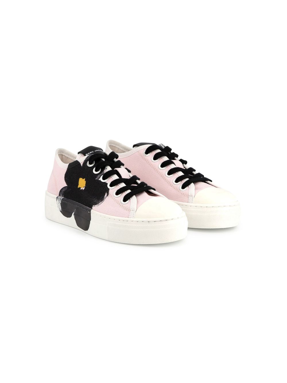 Marc Jacobs Kids Sneakers met bloe print Roze