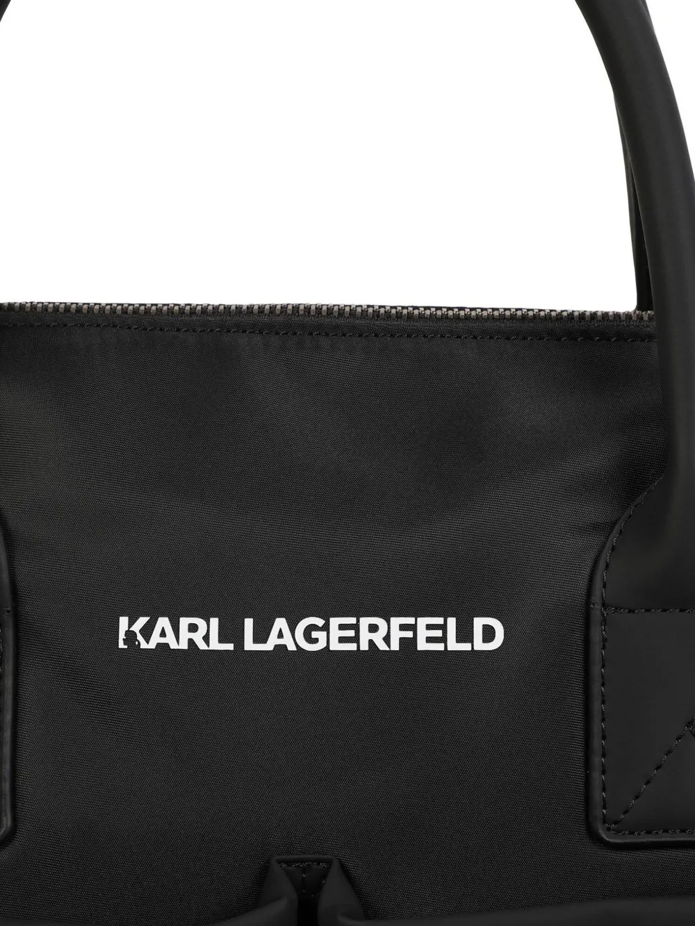Karl Lagerfeld Kids Luiertas met logo Zwart