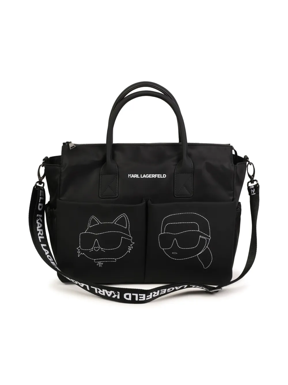 Image 1 of Karl Lagerfeld Kids logo changing bag