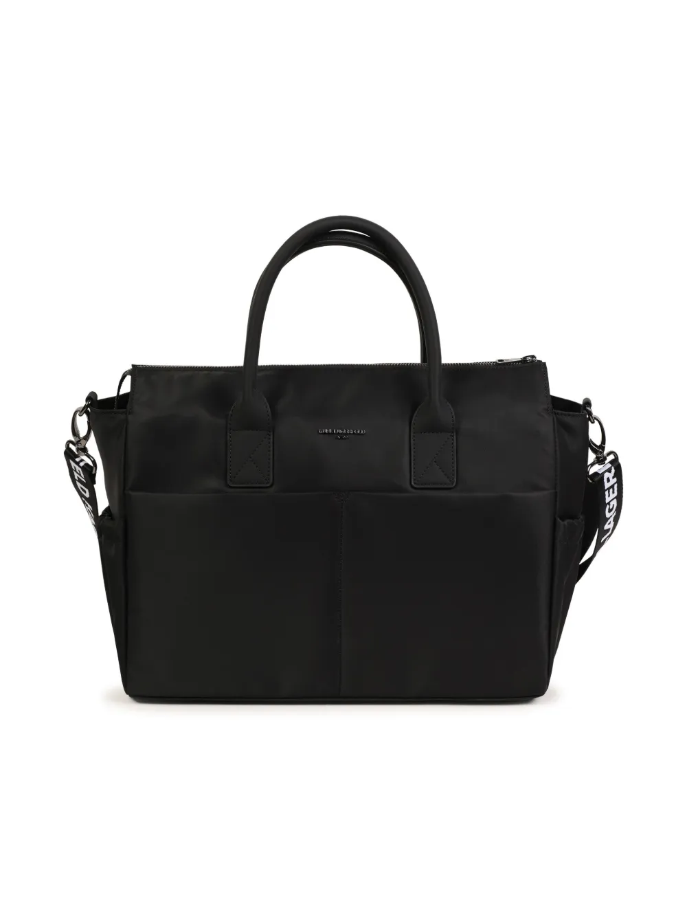 Karl Lagerfeld Kids Luiertas met logo - Zwart
