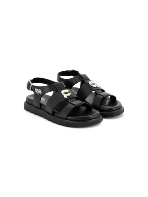 Karl Lagerfeld Kids Ikonik Karl-patch sandals