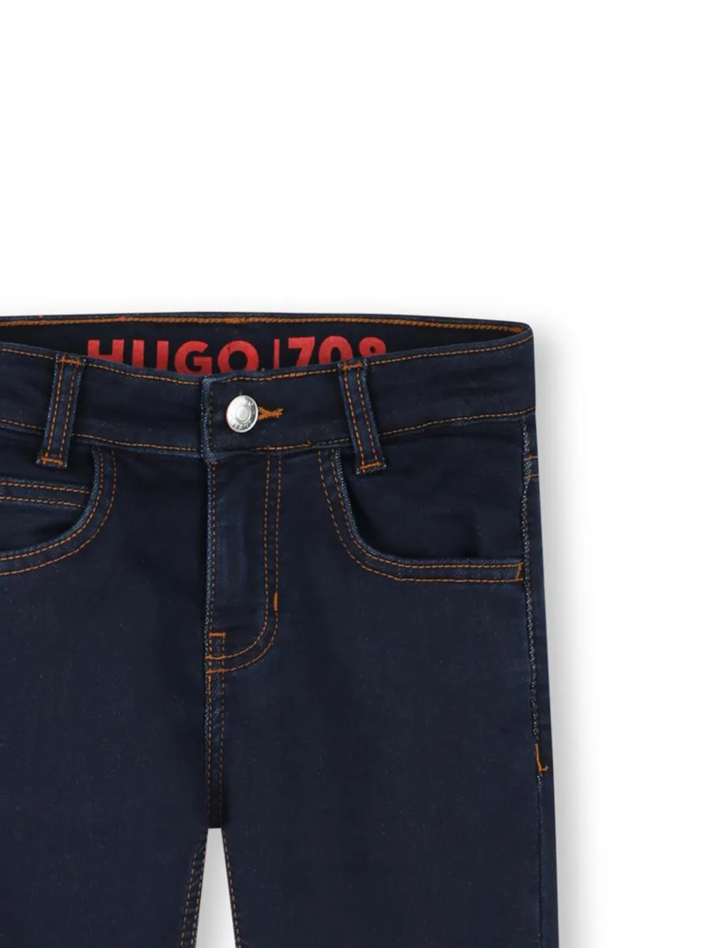 HUGO KIDS Straight jeans Blauw