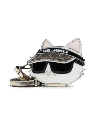 Karl Lagerfeld Kids Bolsa Transversal Choupette | Branco | FARFETCH BR