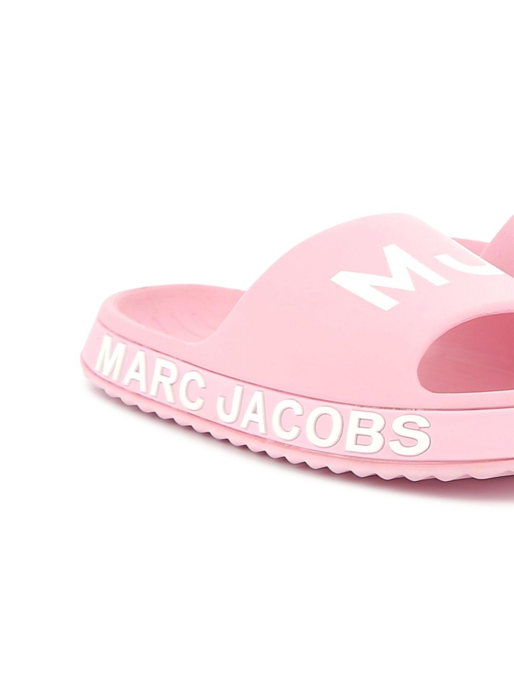 Marc Jacobs Kids Slippers met logoprint - Roze