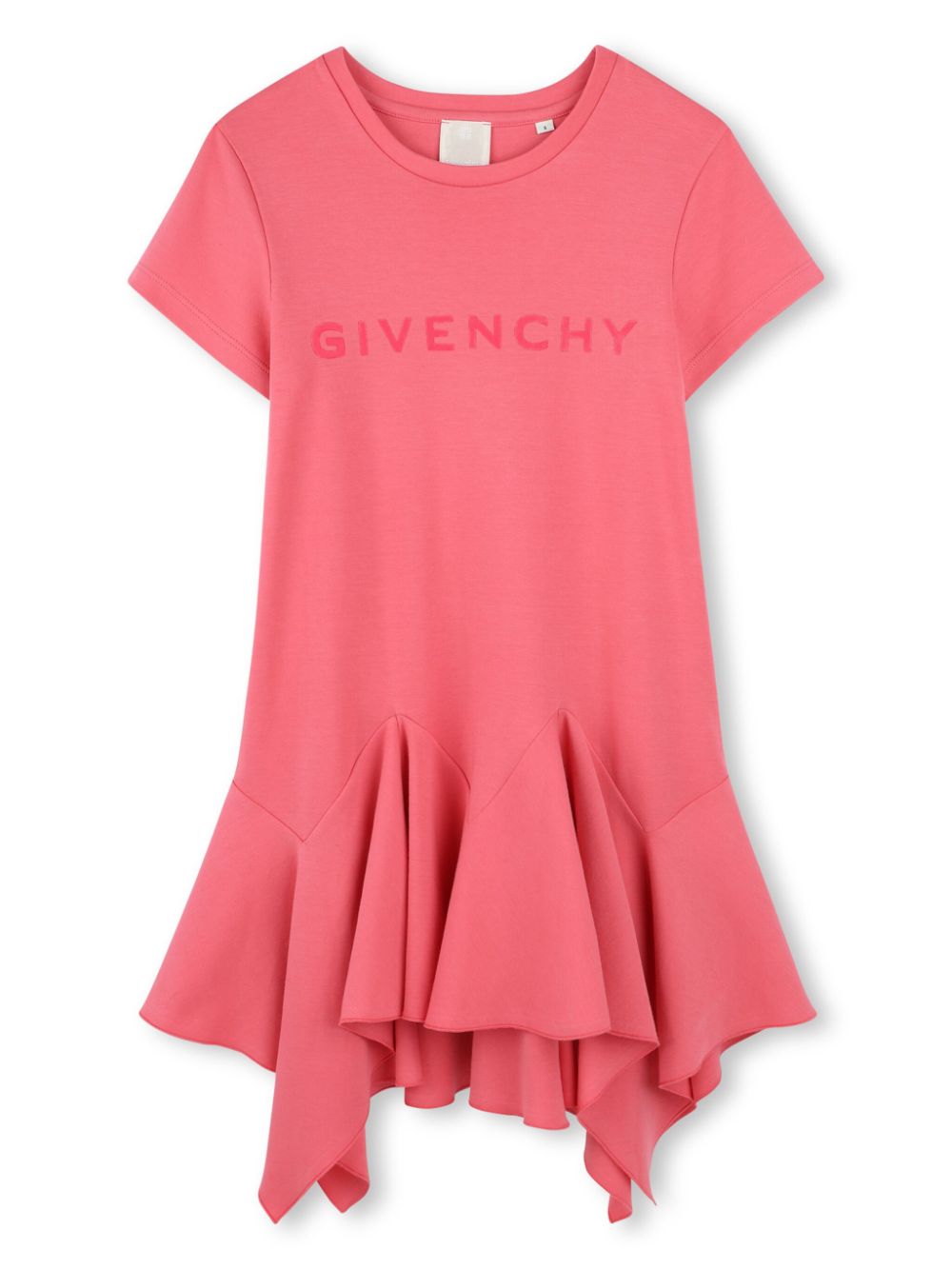 Givenchy Kids Jurk met logo Roze