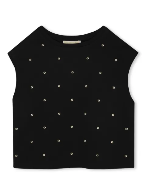 Michael Kors Kids تيشيرت مزين بخرز