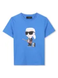 Karl Lagerfeld Kids Ikonik Karl T-shirt - Blue