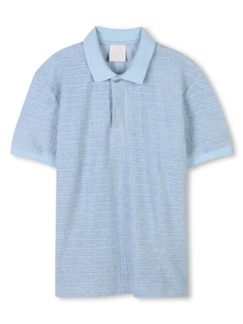 Givenchy Kids Polo con motivo 4G jacquard