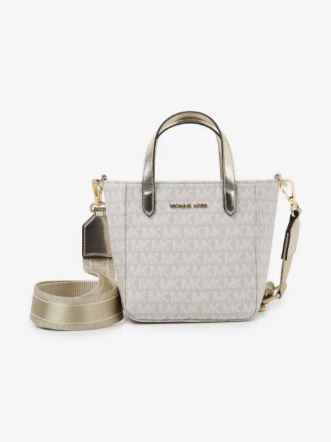 Michael Kors Kids monogram-jacquard tote bag