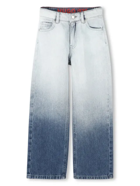 HUGO KIDS wide-leg jeans 