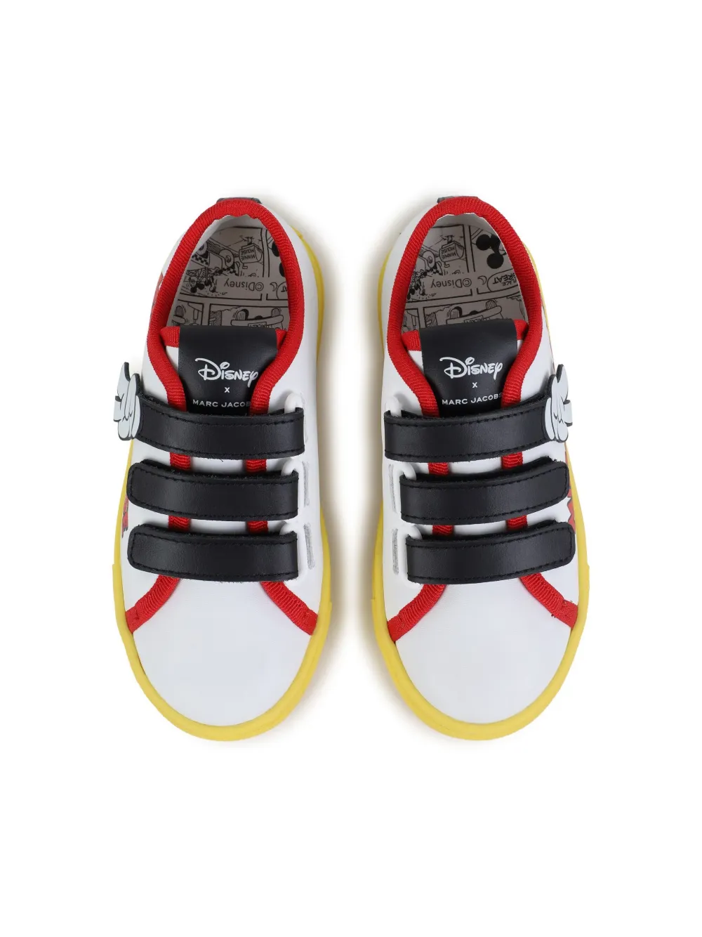 Marc Jacobs Kids x Disney sneakers met logoprint Wit