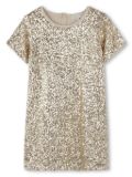 Michael Kors Kids sequinned dress - Gold