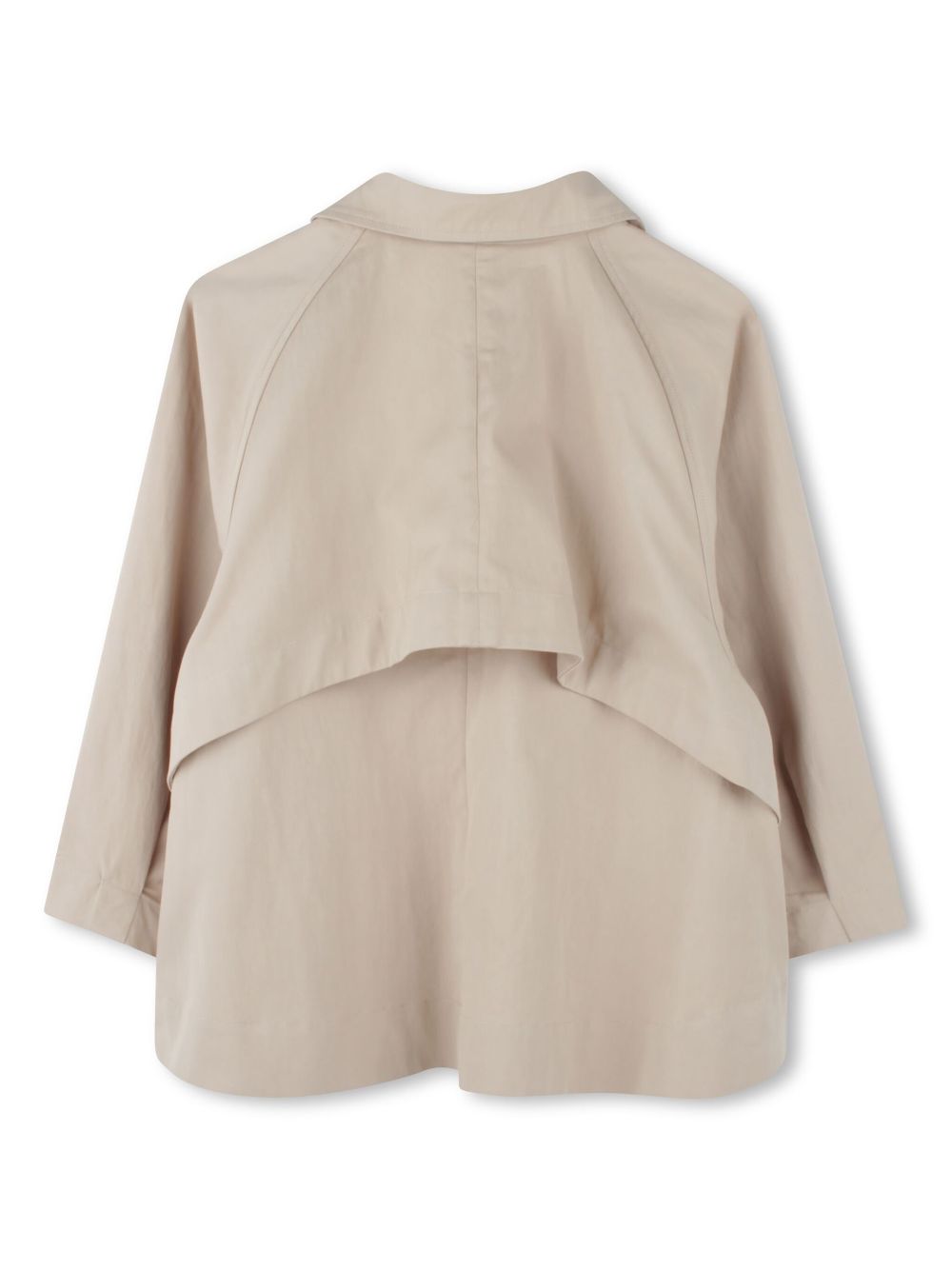 Dkny Kids concealed-fastening coat - Neutrals