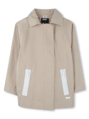MM6 Maison Margiela Kids トレンチコート | ニュートラル | FARFETCH JP