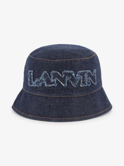 Lanvin Enfant denim bucket hat