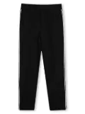 Karl Lagerfeld Kids logo-tape track pants - Black