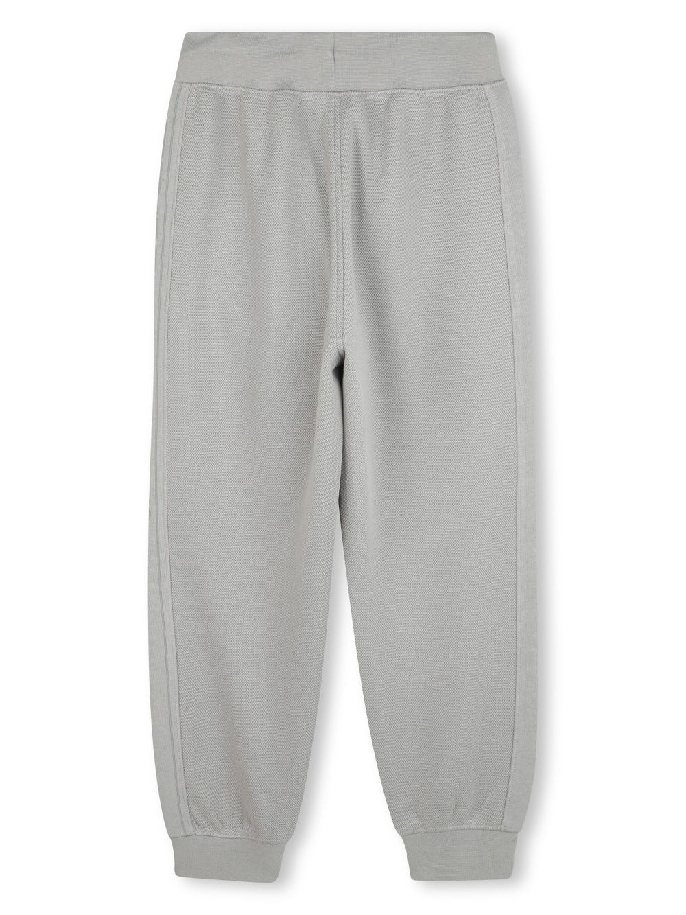 HUGO KIDS rubberised-logo track pants - Grey