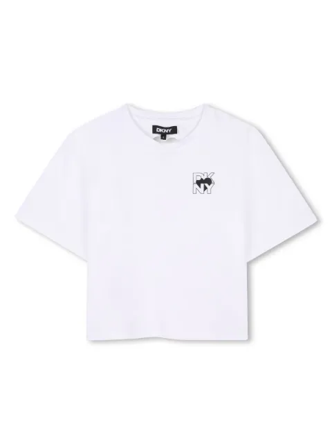 Dkny Kids logo-print T-shirt
