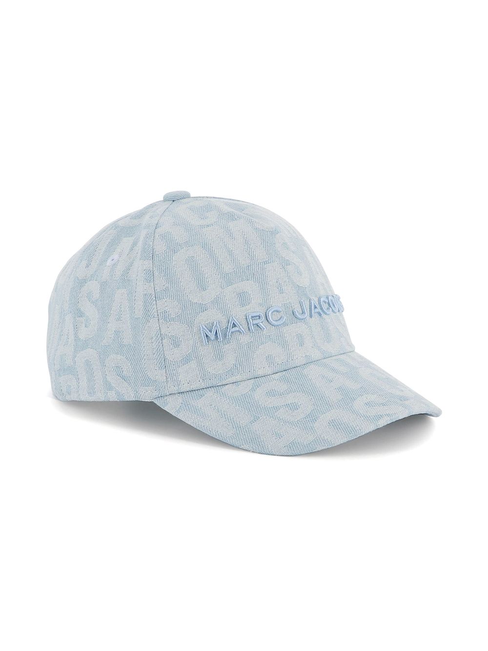 Marc Jacobs Kids logo-embroidered cap - Blue