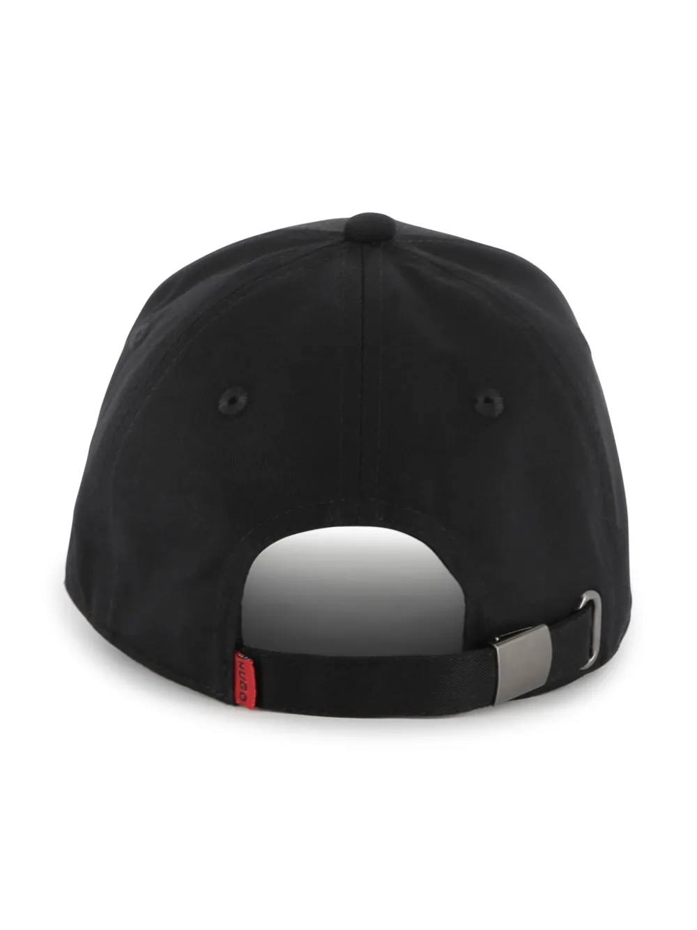 HUGO KIDS Pet met logopatch Zwart