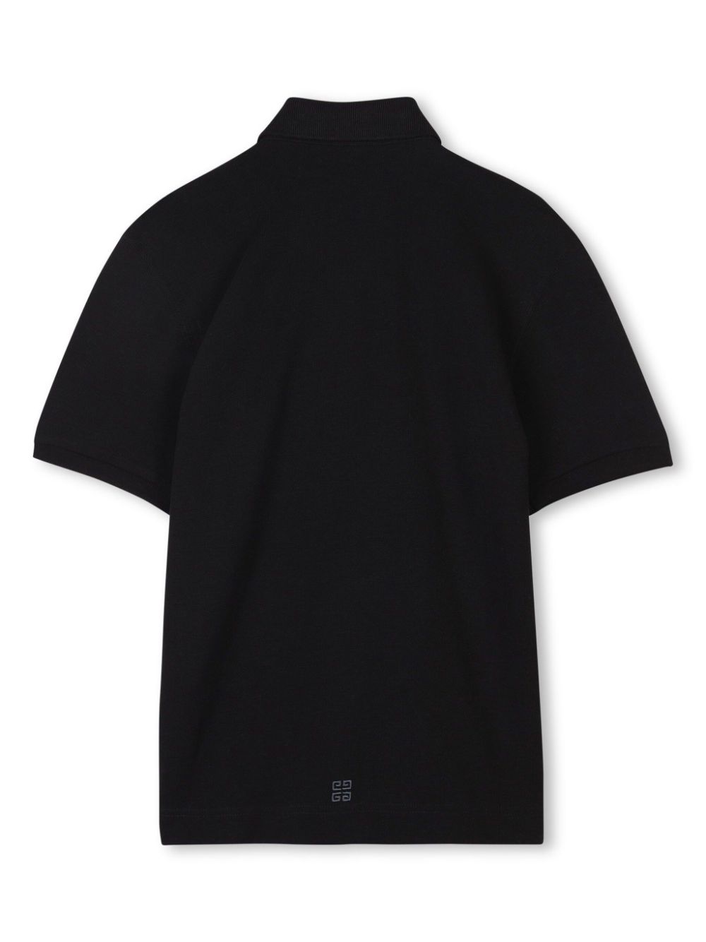 Givenchy Kids Poloshirt met geborduurd logo - Zwart