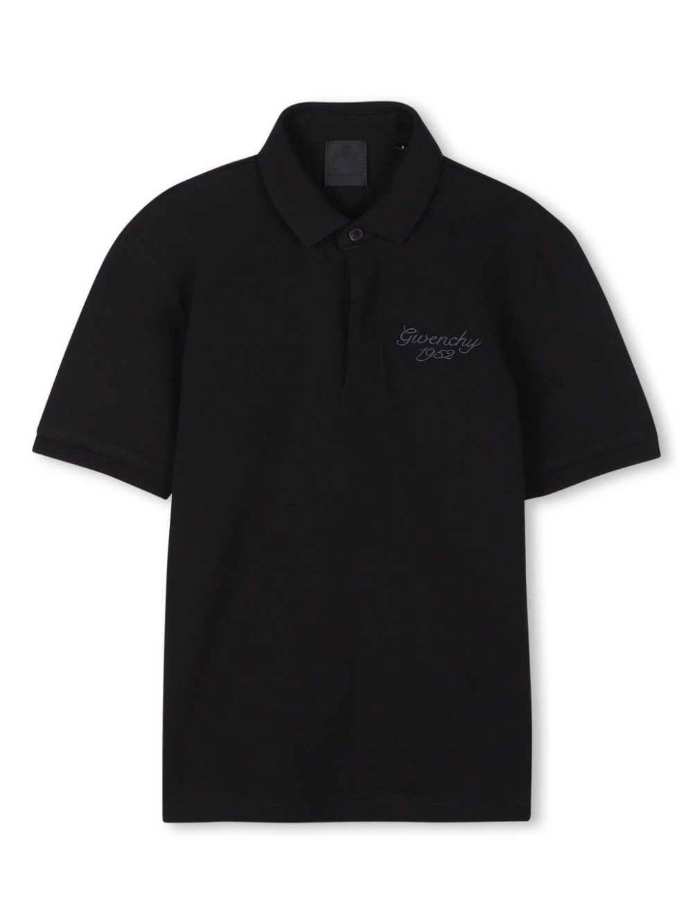 Givenchy Kids Poloshirt met geborduurd logo Zwart