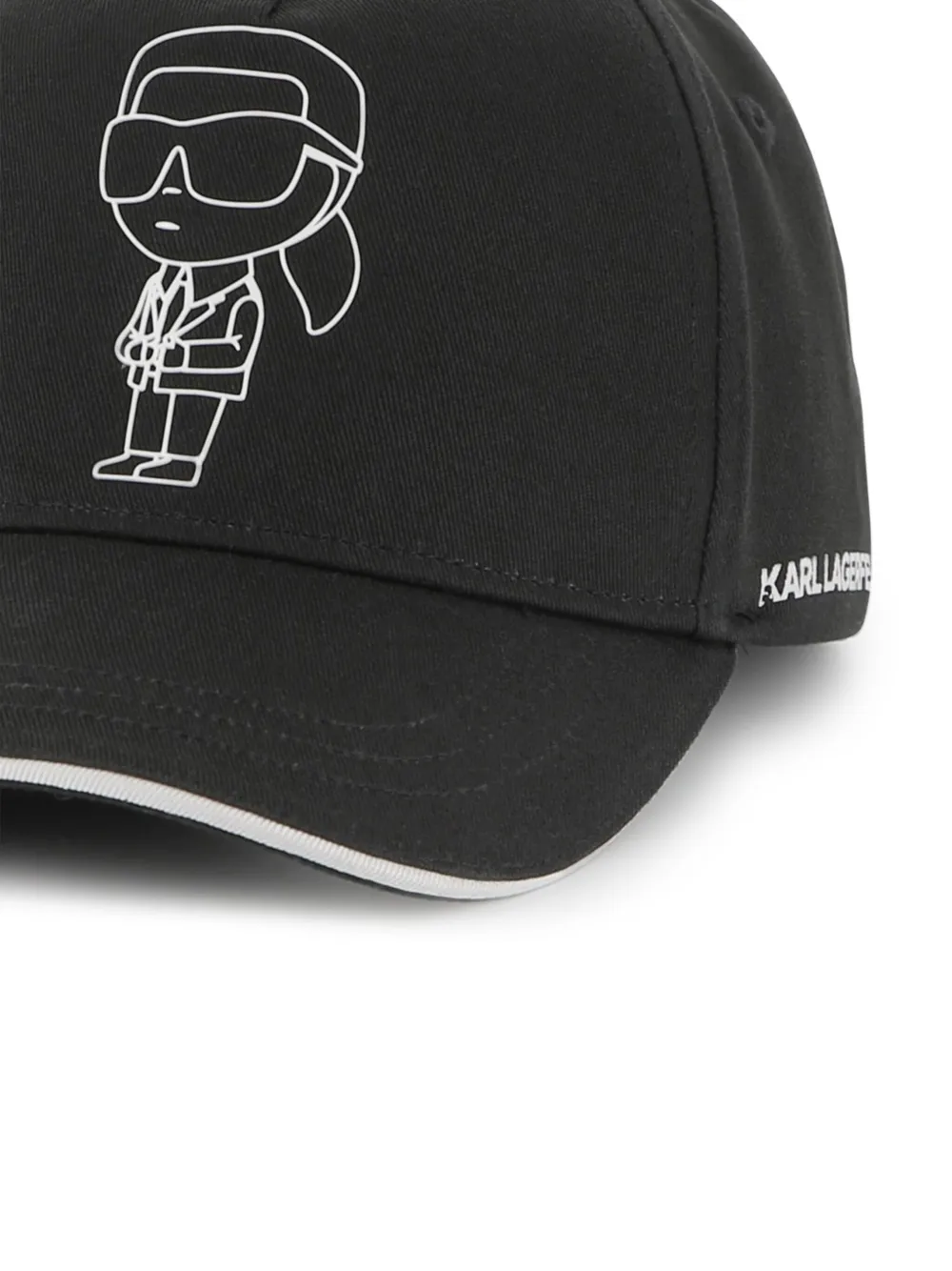 Karl Lagerfeld Kids Ikonik pet Zwart