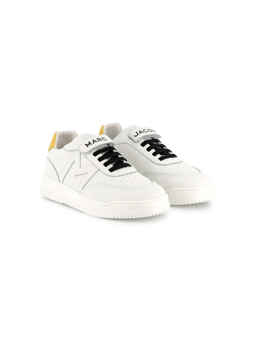 Marc Jacobs Kids leather sneakers White