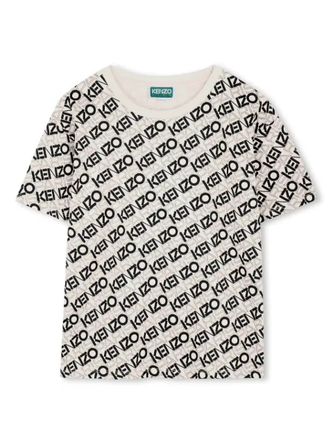 Kenzo Kids logo-print T-shirt 