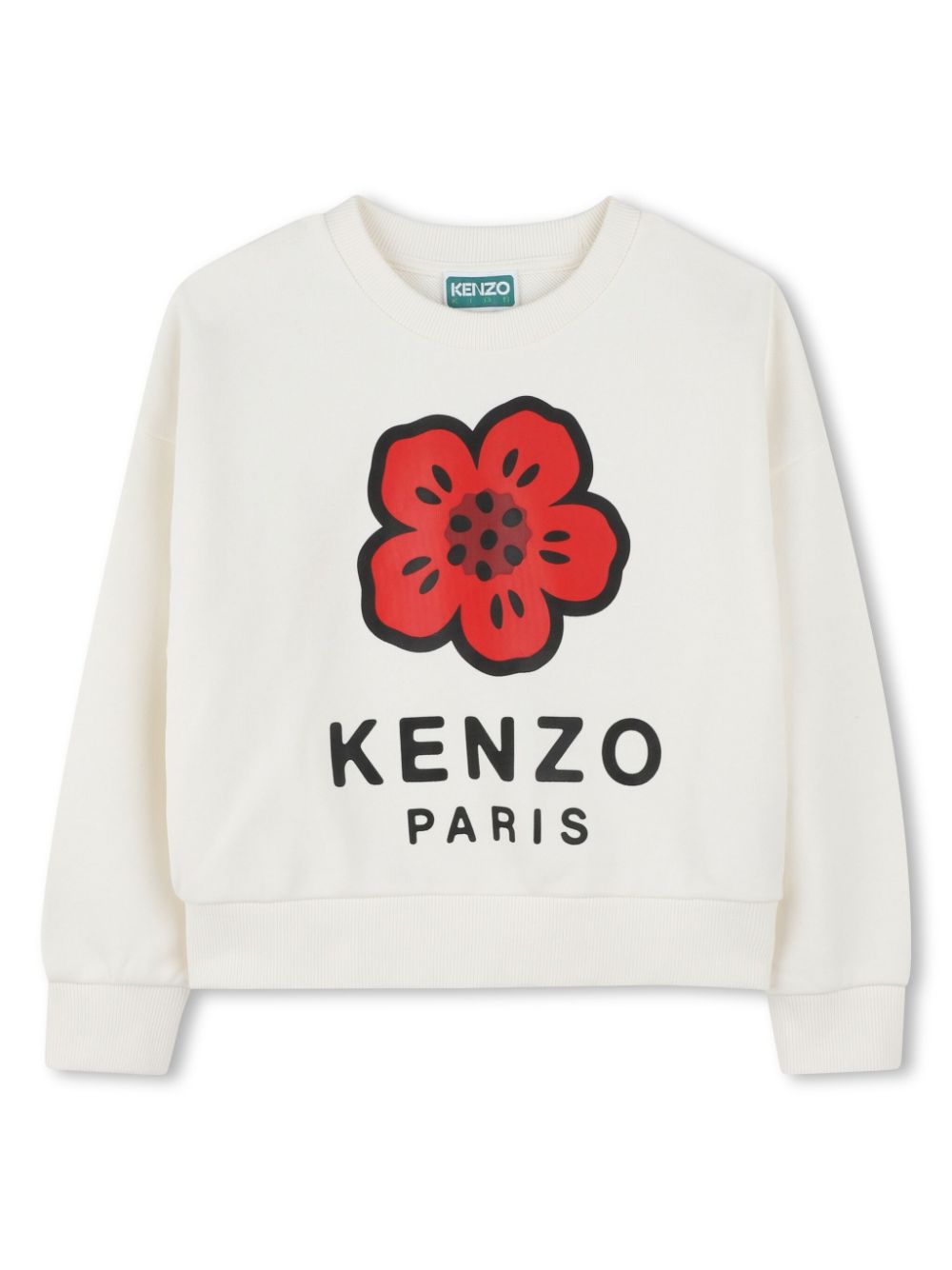 Kenzo Kids Sweater van katoen Wit