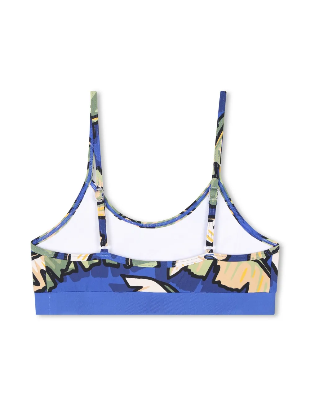 Kenzo Kids Bikini met palmboomprint Blauw