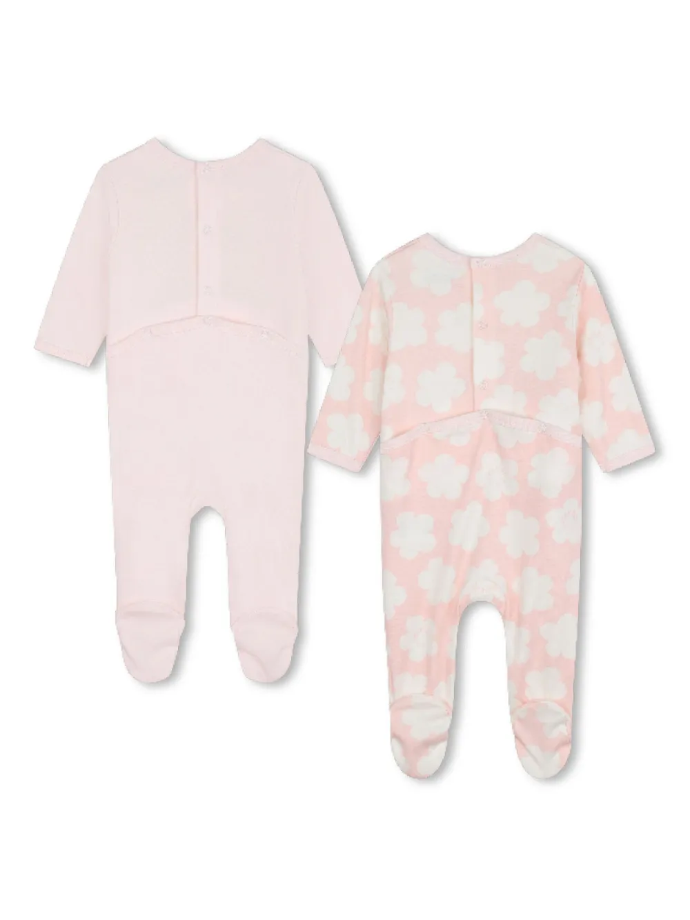 Kenzo Kids Boke Flower pyjama met print - Roze