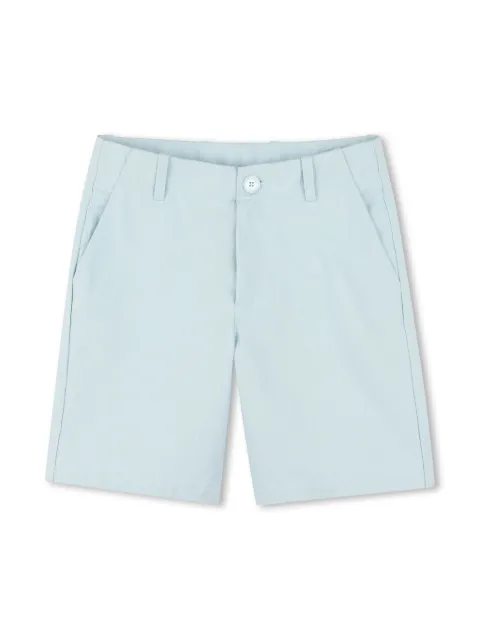 Kenzo Kids logo-embroidered Bermuda shorts