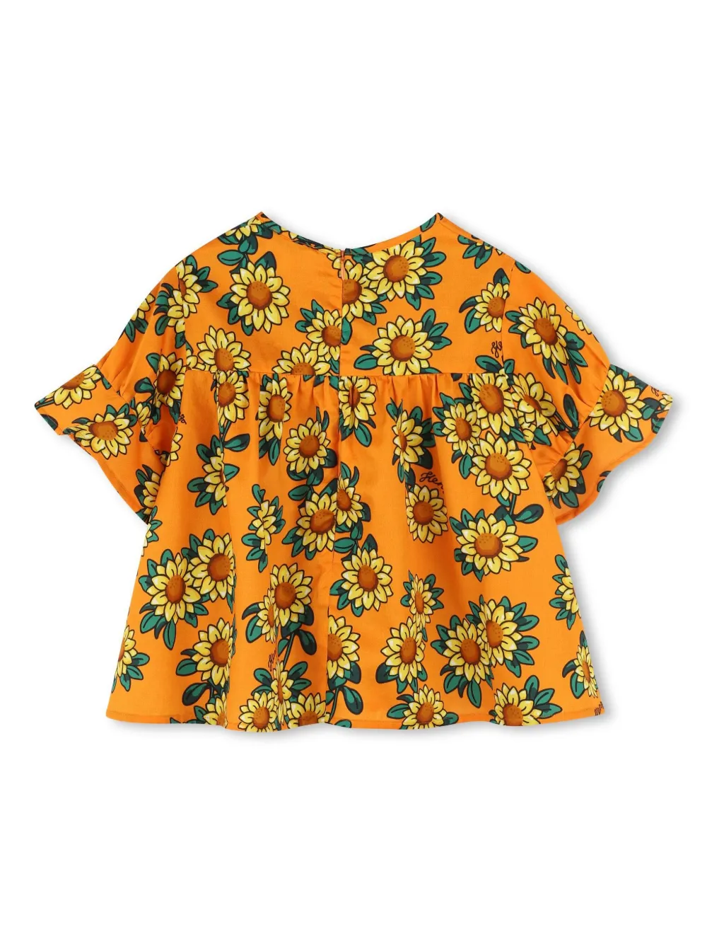 Kenzo Kids sunflower-print blouse | Girls T-Shirts | Image 2