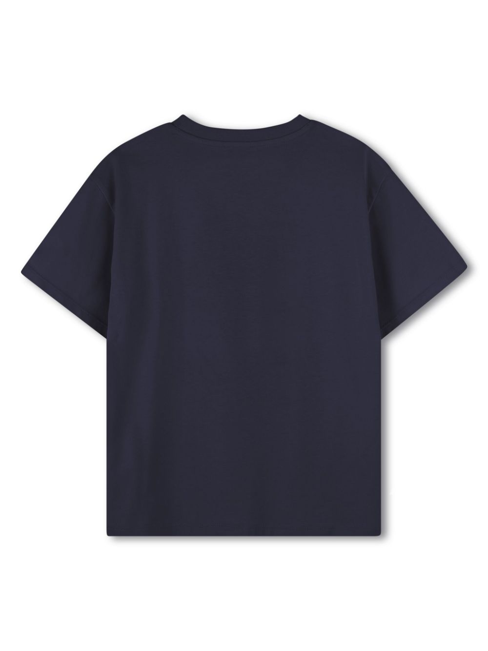 Kenzo Kids T-shirt met bloemenprint - Blauw