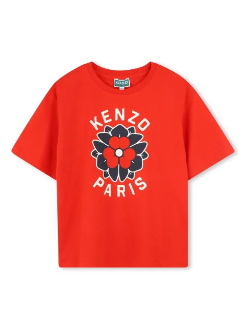 Kenzo Kids logo-print T-shirt