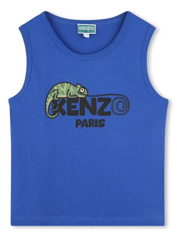Kenzo Kids タンクトップ | ブルー | FARFETCH JP
