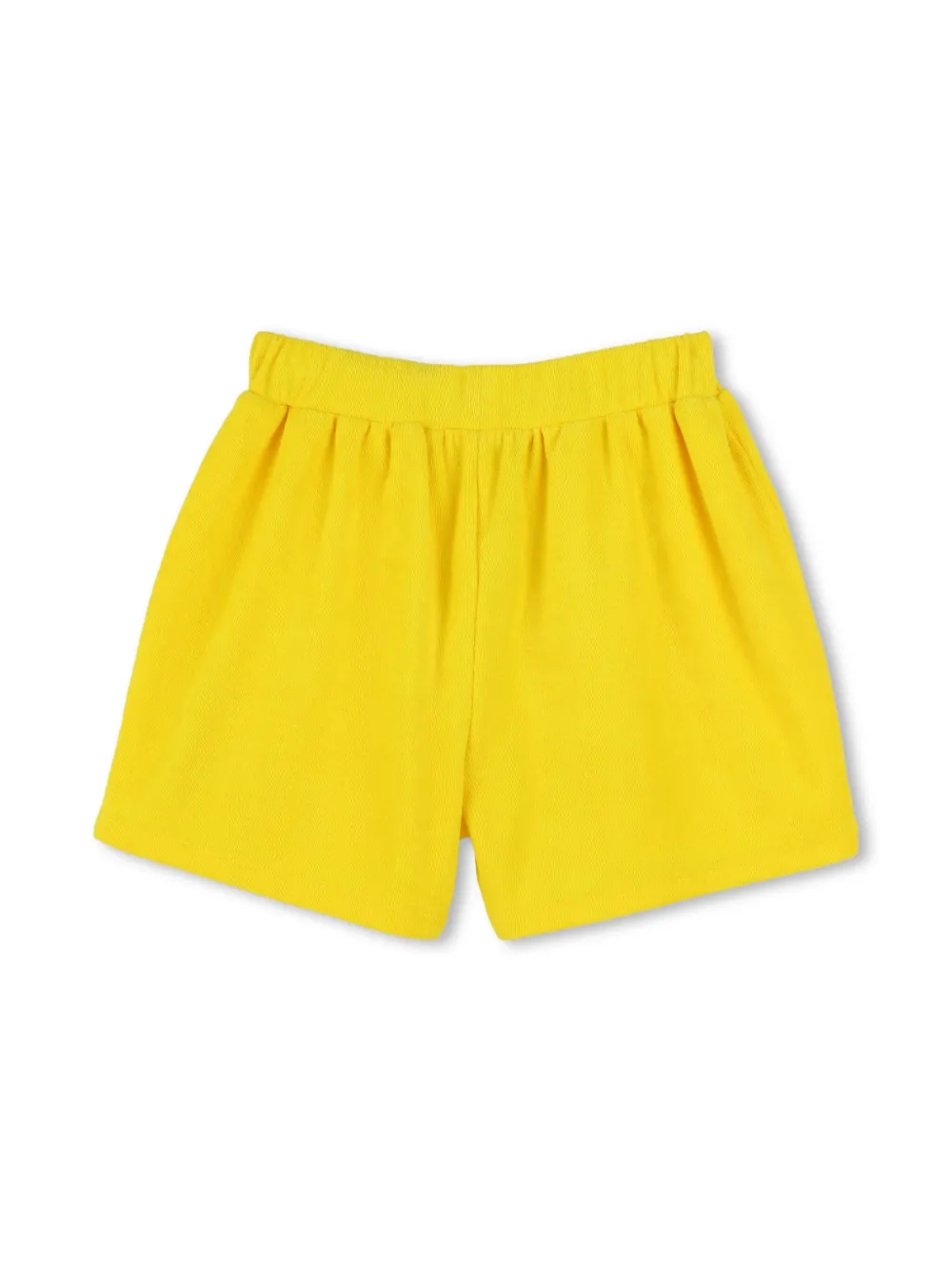 Kenzo Kids Mini-shorts met bloemenpatch - Geel