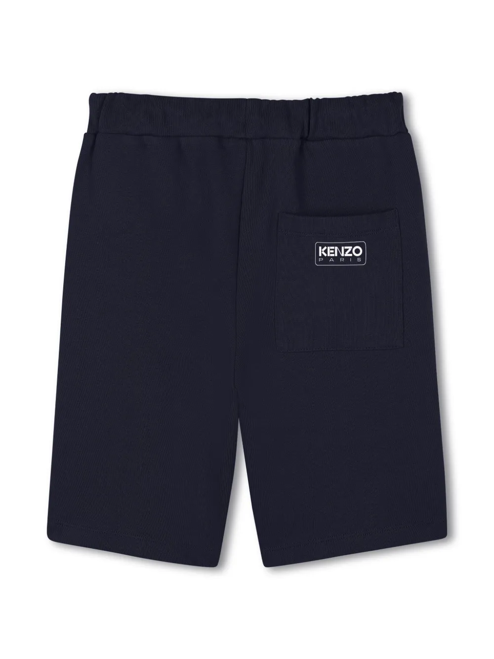 Kenzo Kids Katoenen trainingsshorts - Blauw