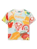 Kenzo Kids graphic-print T-shirt - White