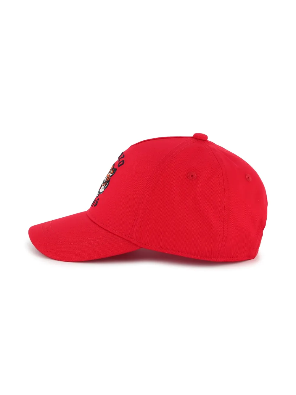 Kenzo Kids Katoenen pet met geborduurd logo Rood