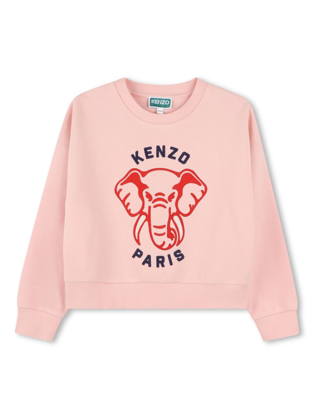 Kenzo Kids Sweater van katoen Roze