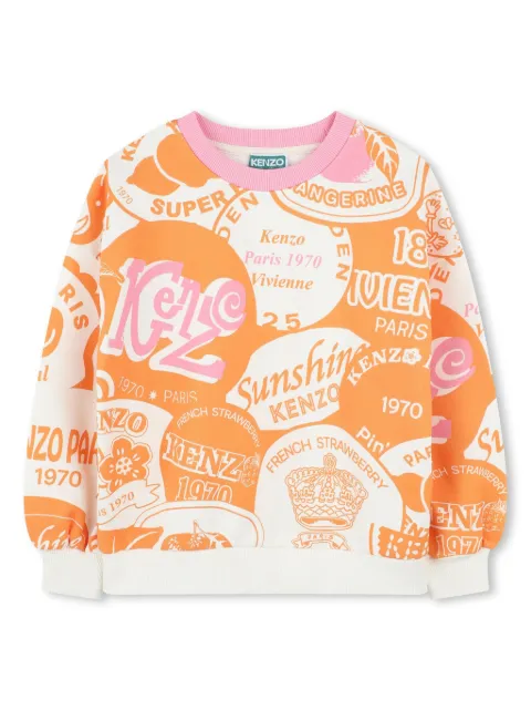 Kenzo Kids cotton sweatshirt 