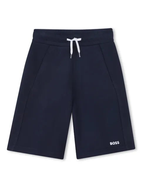 BOSS Kidswear logo-print shorts 