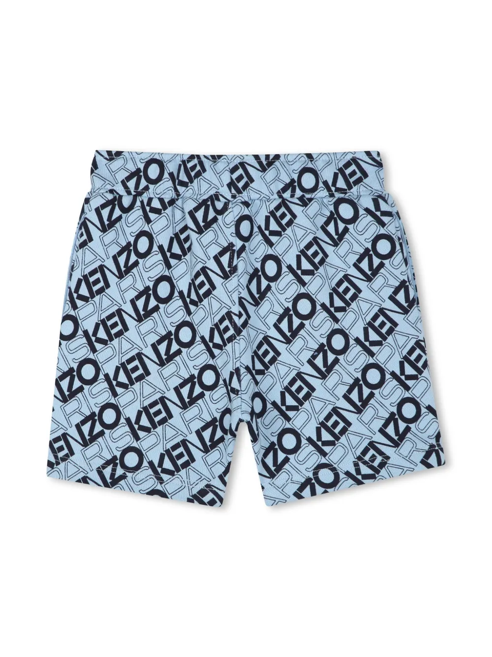 Kenzo Kids Shorts met logoprint - Blauw