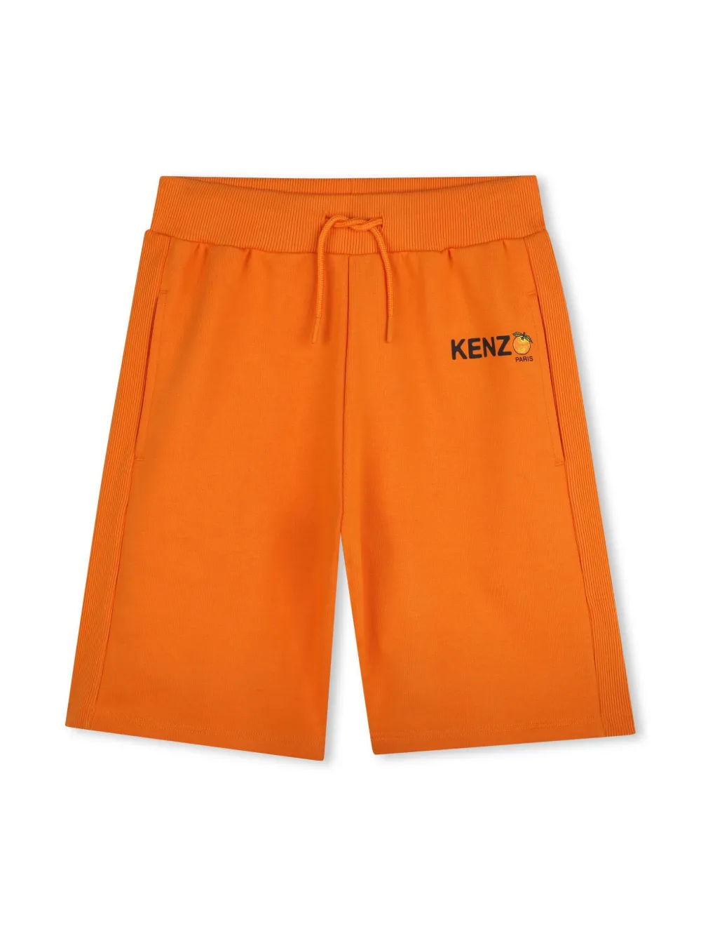 Kenzo Kids Bermuda shorts met sinasappelprint Oranje