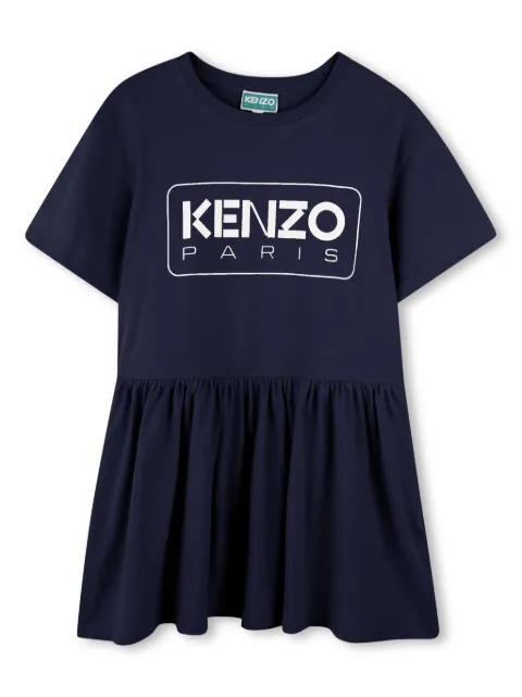 Kenzo Kids logo-print dress