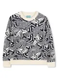 Kenzo Kids graphic-print sweatshirt - Blue