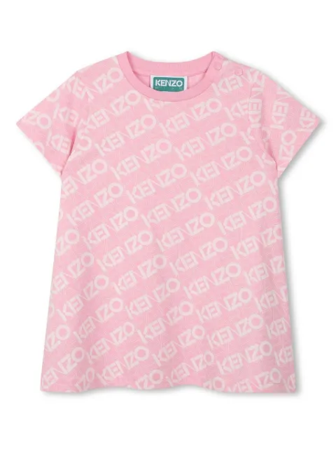 Kenzo Kids logo-print dress