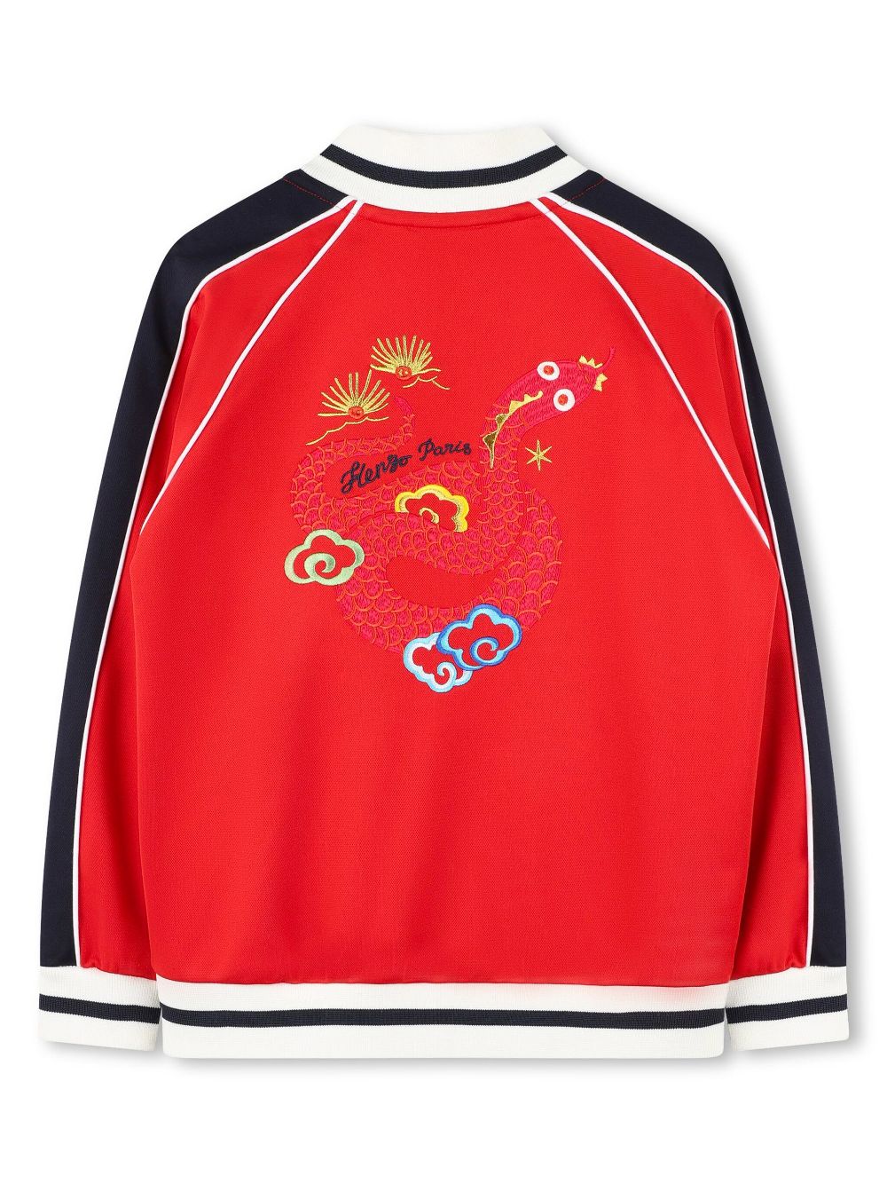 Kenzo Kids Jack met geborduurd logo - Rood